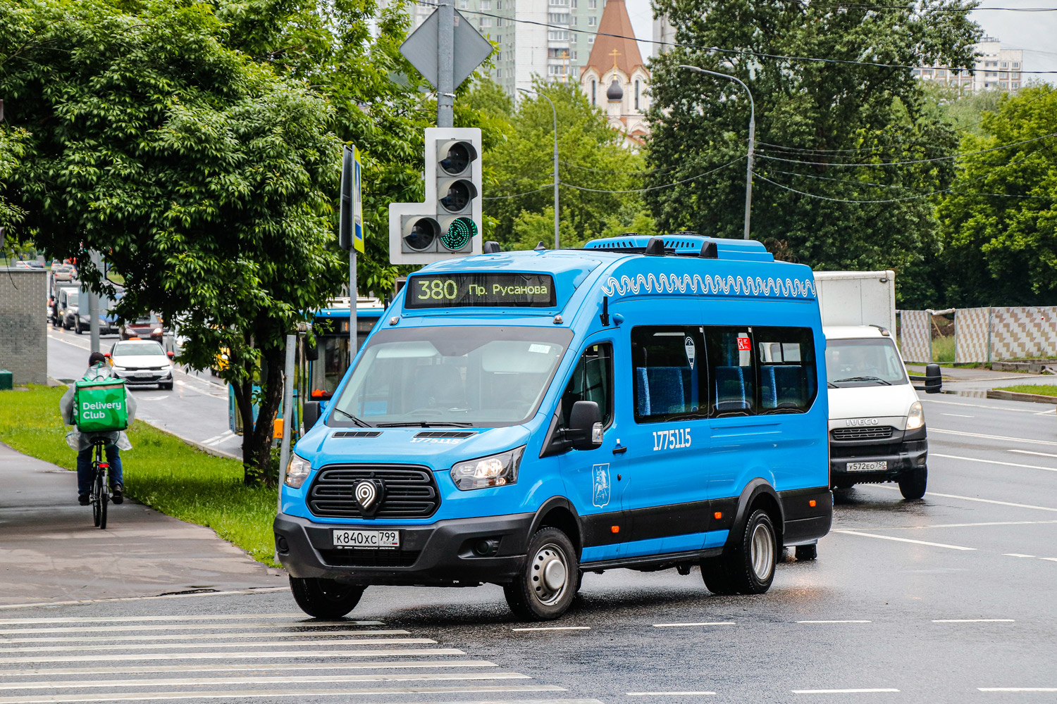 Москва, Нижегородец-222708 (Ford Transit FBD) № 1775115