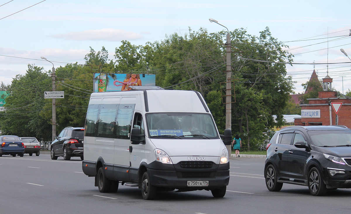 Челябинская область, Росвэн-3265 (IVECO Daily 50С15) № Е 750 ТА 174