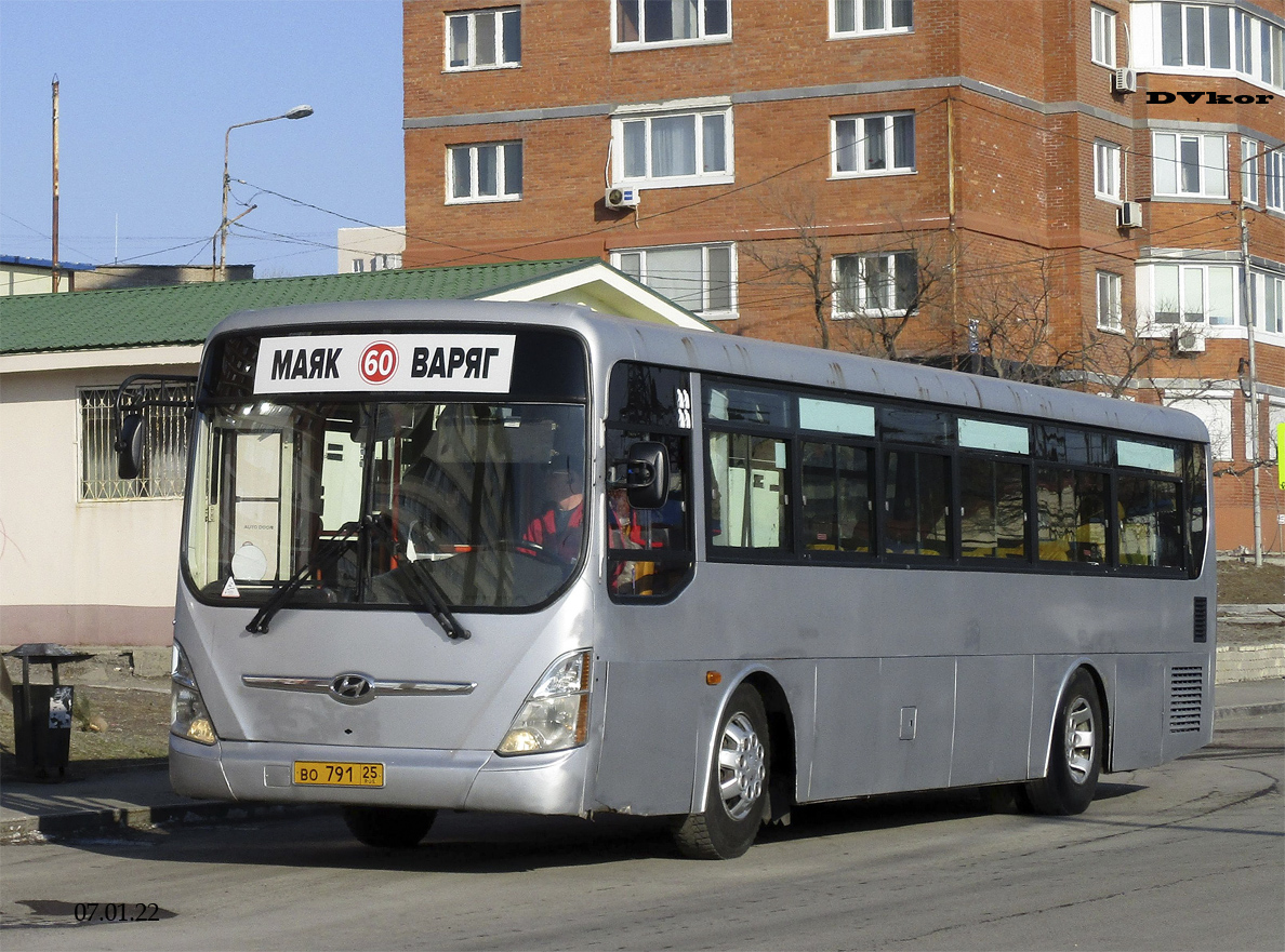 Приморский край, Hyundai New Super AeroCity 1F/L № ВО 791 25