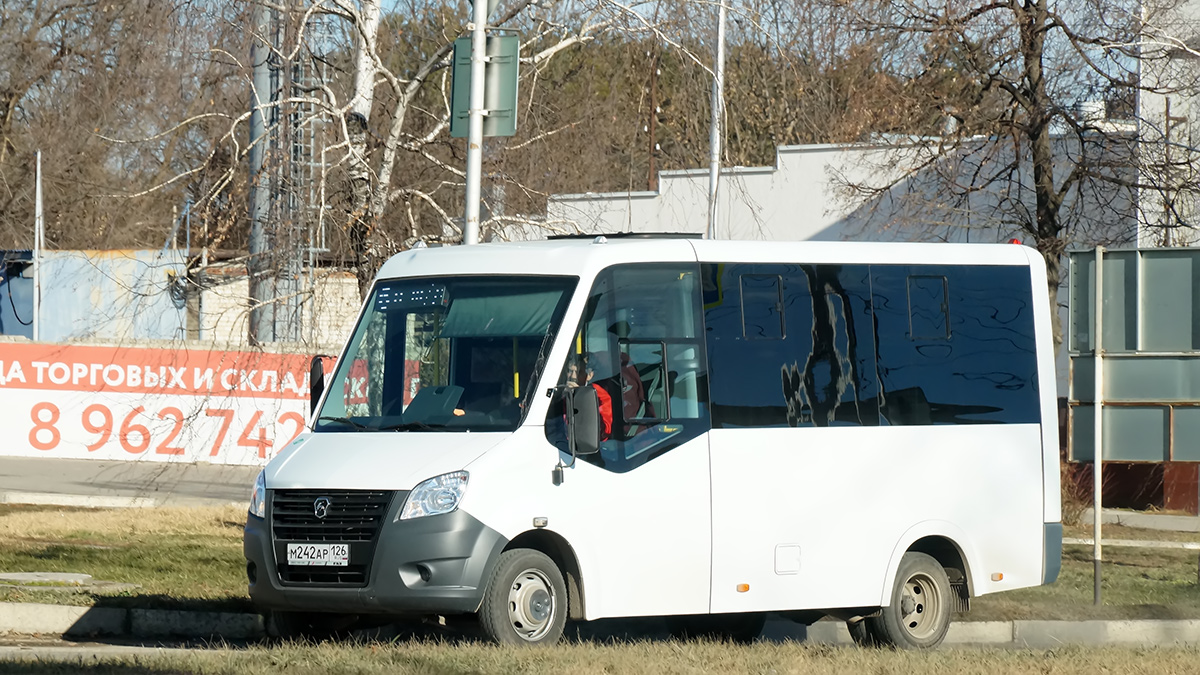 Ставропольский край, ГАЗ-A64R45 Next № М 242 АР 126