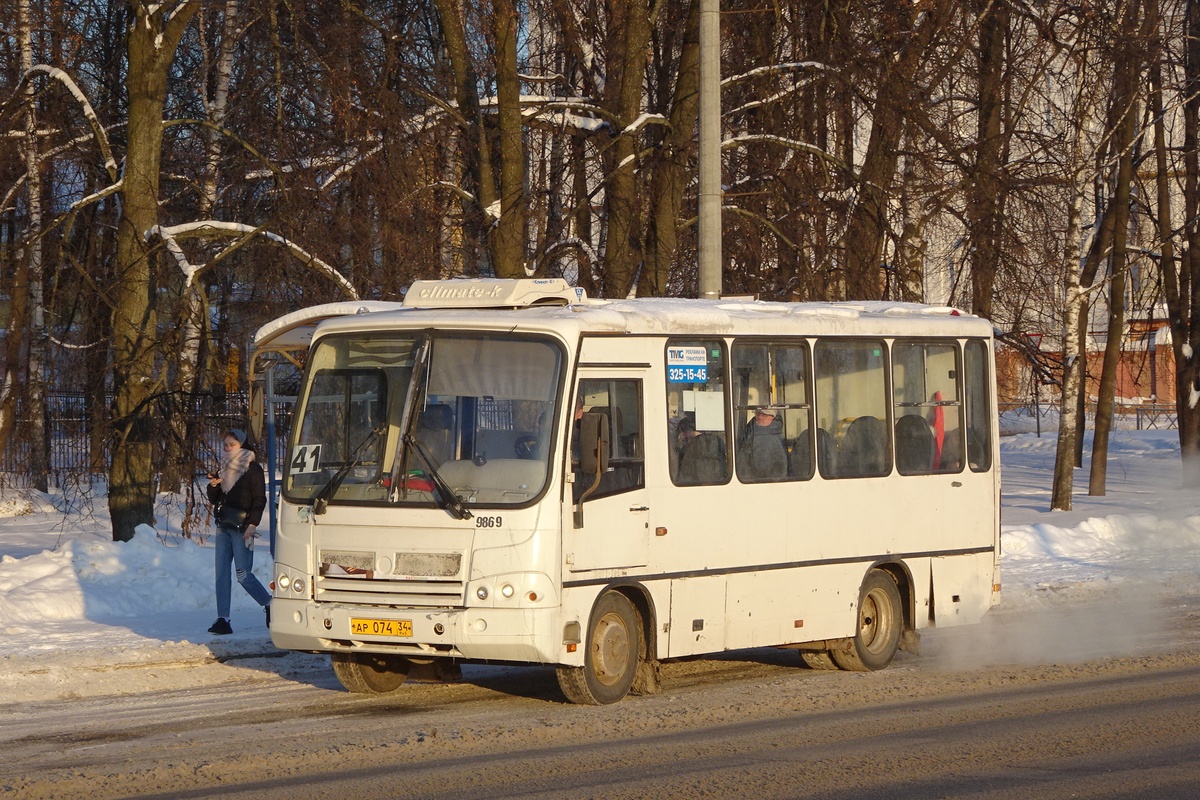 Ярославская область, ПАЗ-320302-11 № 9869