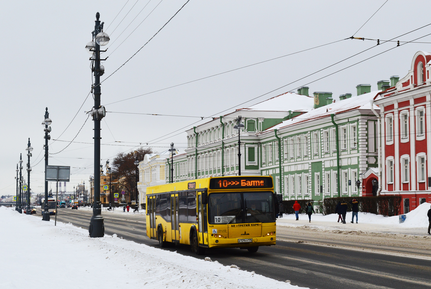 Санкт-Петербург, МАЗ-103.468 № В 129 НУ 178