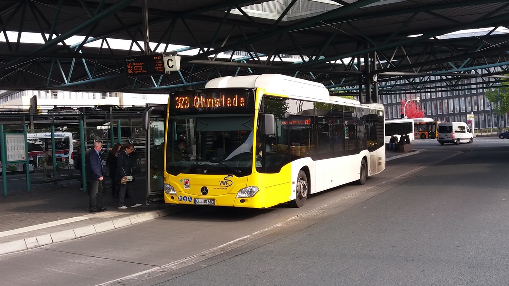 Нижняя Саксония, Mercedes-Benz Citaro C2 NGT № 166