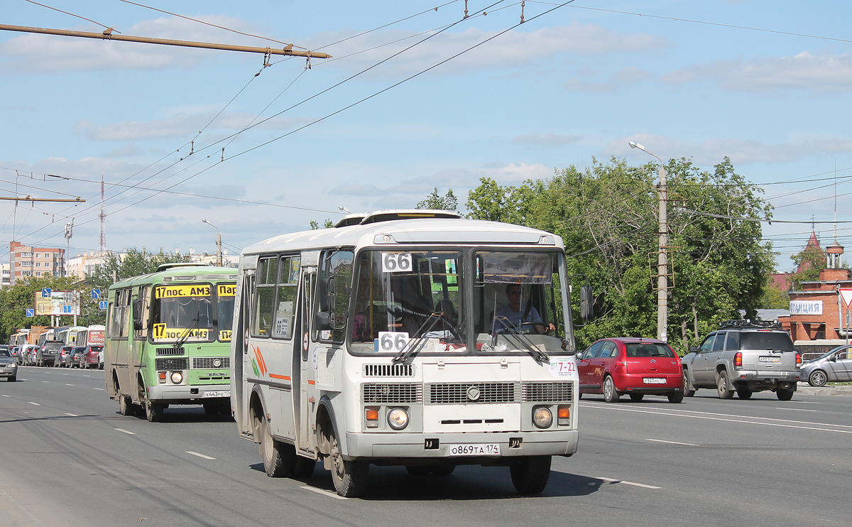 Челябинская область, ПАЗ-32054 № 7-22