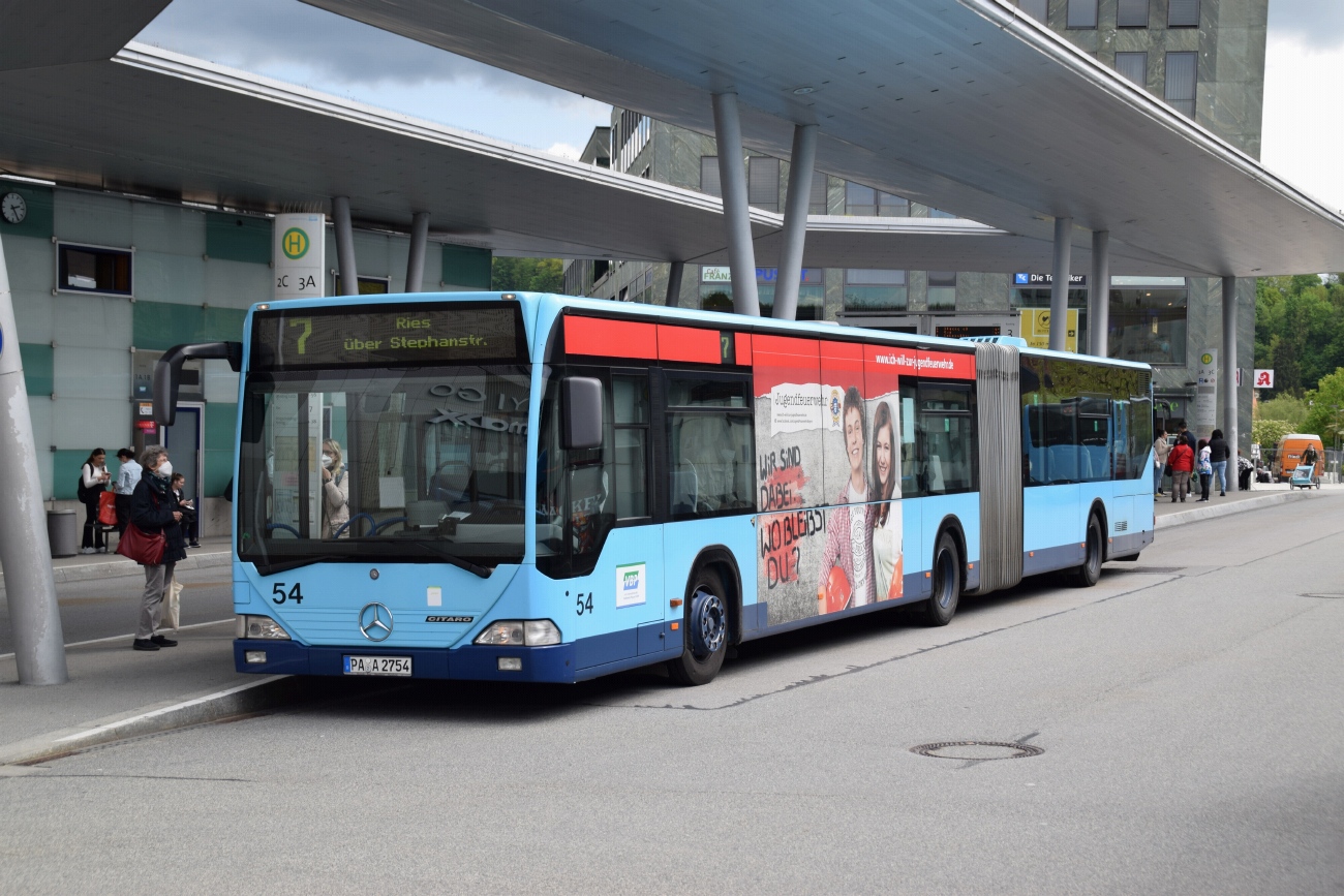 Бавария, Mercedes-Benz O530G Citaro G № 54