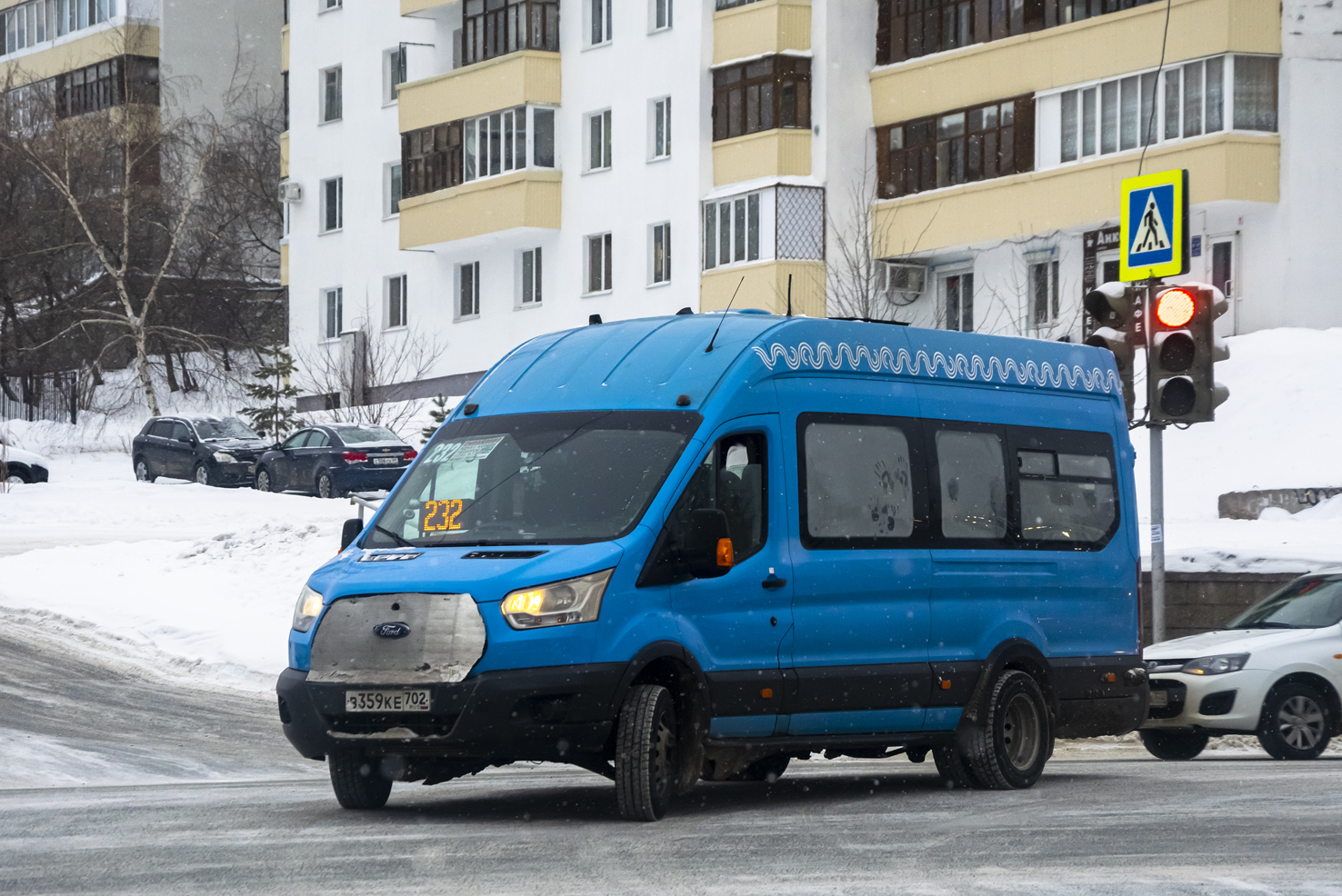 Башкортостан, Ford Transit FBD [RUS] (Z6F.ESG.) № В 359 КЕ 702