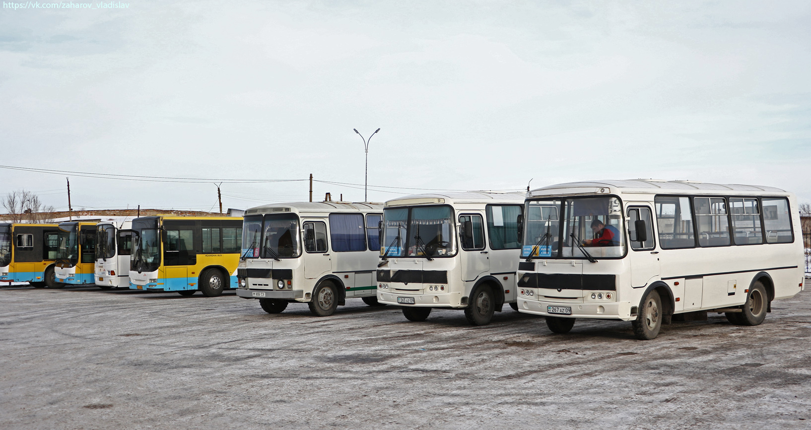 Карагандинская область, ПАЗ-32054 № 265 AZ 09; Карагандинская область, ПАЗ-32054 № 267 AZ 09; Карагандинская область — Разные фотографии