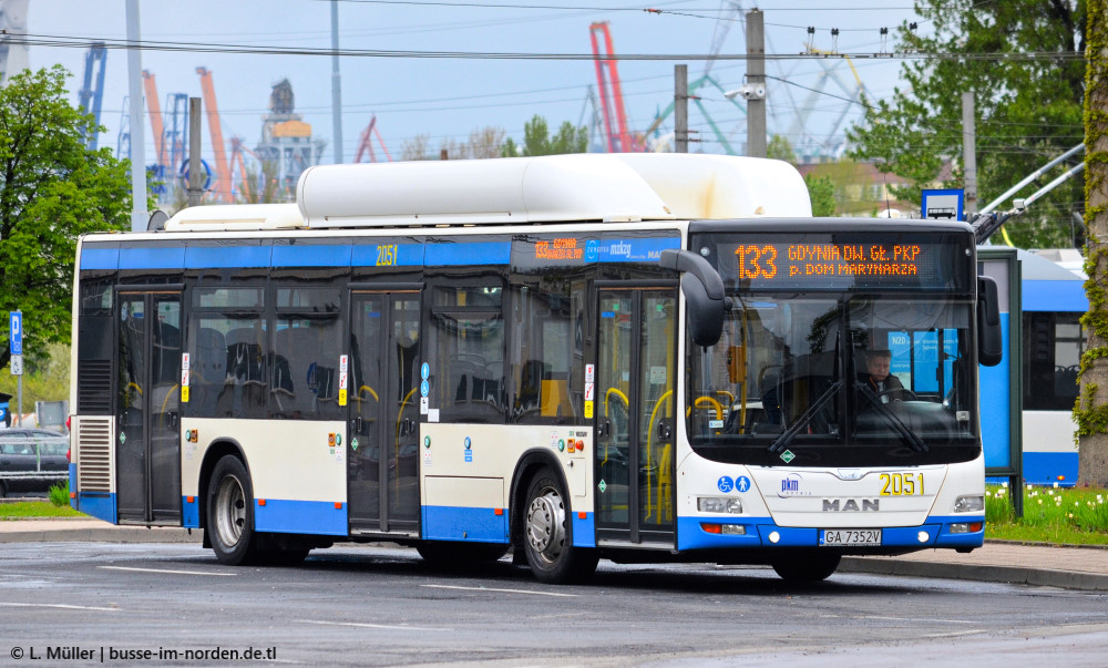Польша, MAN A21 Lion's City NL313 CNG № 2051