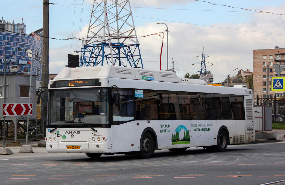 Санкт-Петербург, ЛиАЗ-5292.67 (CNG) № 4520