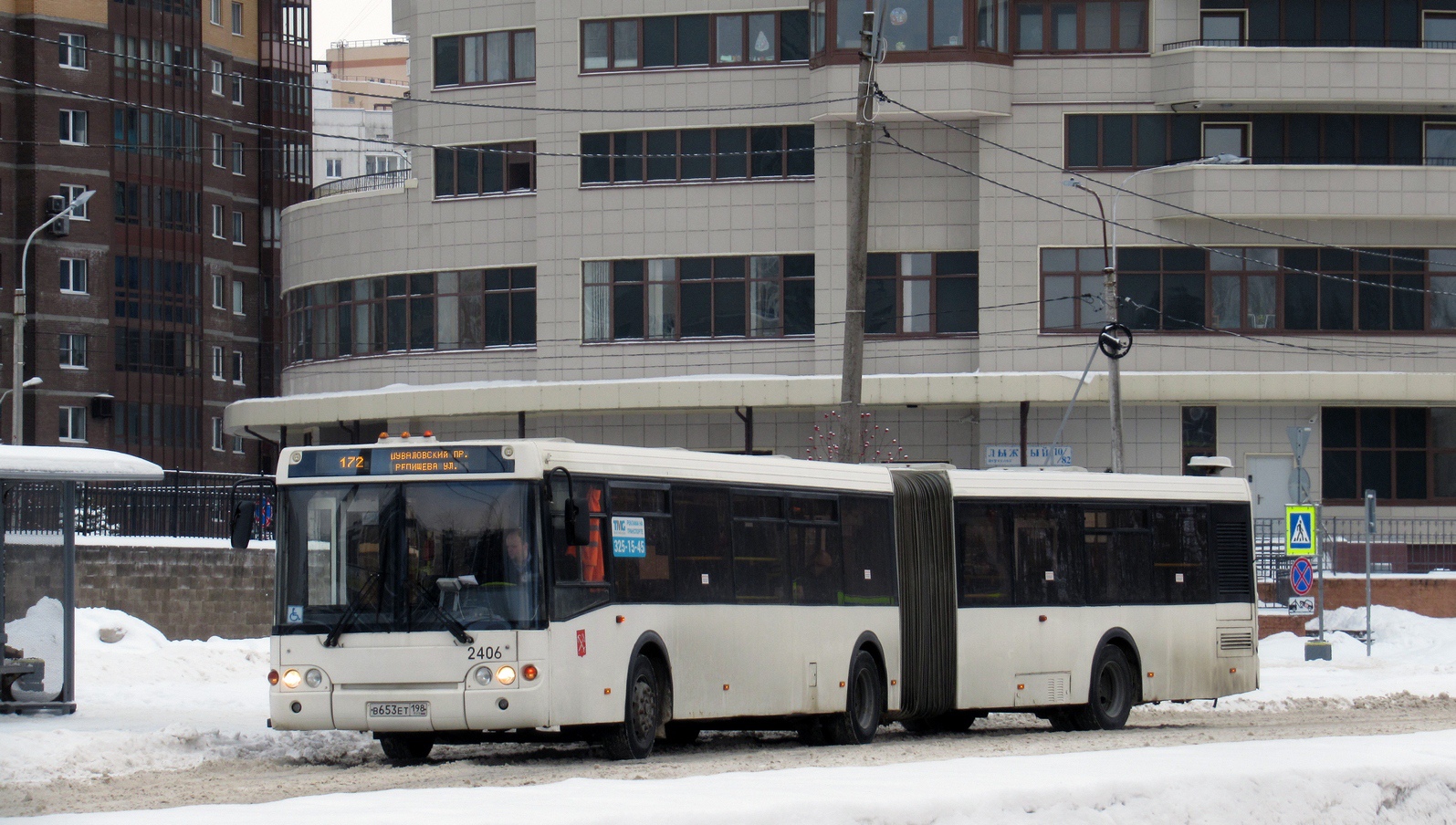 Санкт-Петербург, ЛиАЗ-6213.20 № 2406