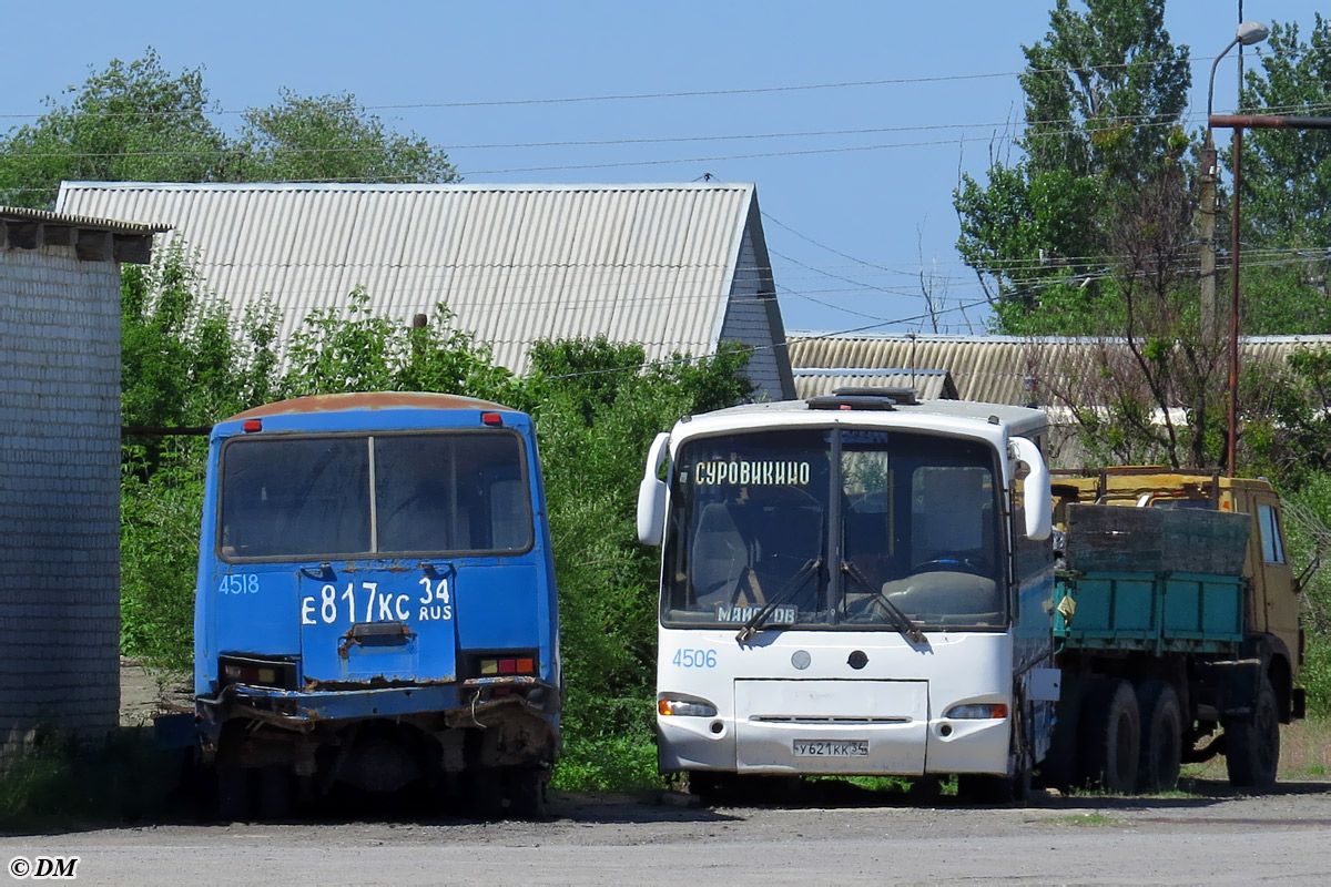 Волгоградская область, ПАЗ-32051-110 № Е 817 КС 34; Волгоградская область, ПАЗ-4230-01 (1-1) (КАвЗ) № У 621 КК 34