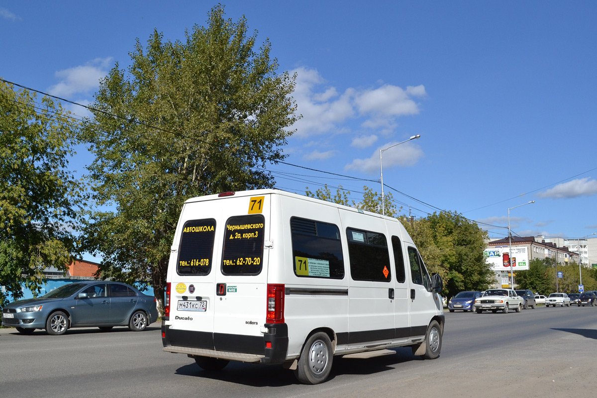 Тюменская область, FIAT Ducato 244 CSMMC, -RT № М 431 КС 72