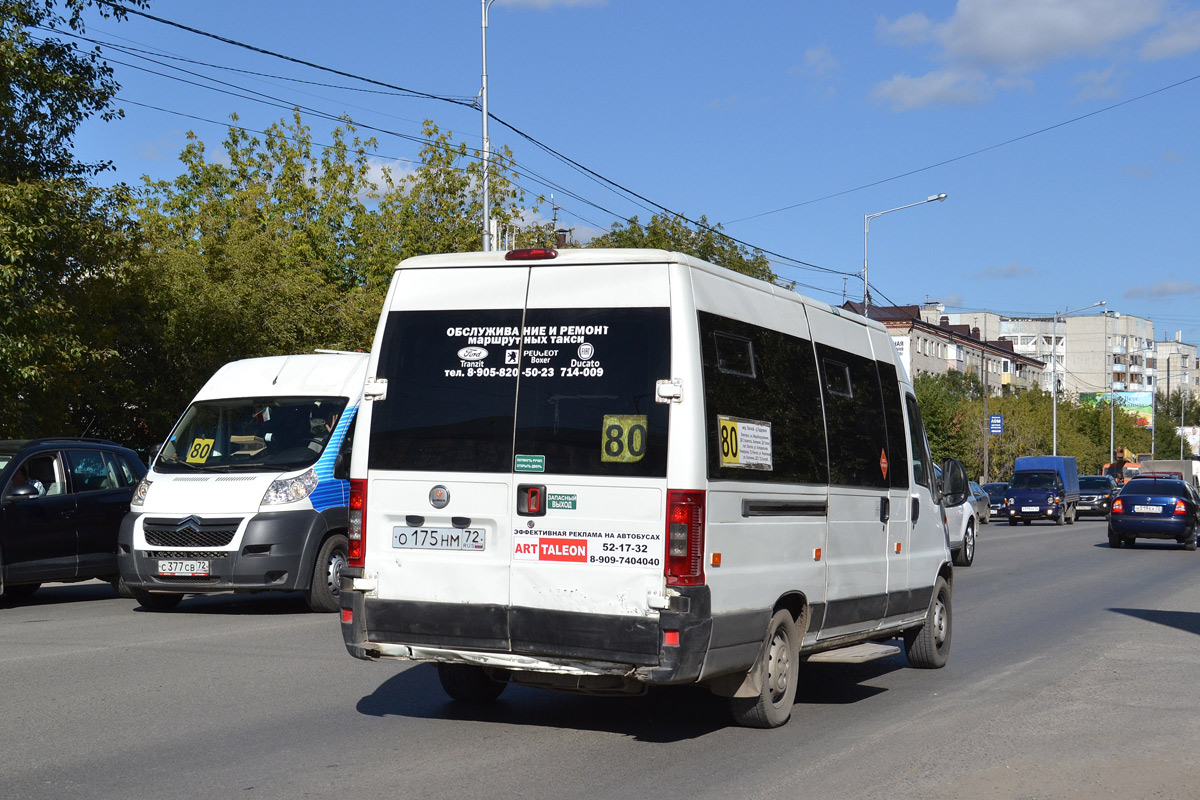 Тюменская область, FIAT Ducato 244 CSMMC-RLL, -RTL № О 175 НМ 72