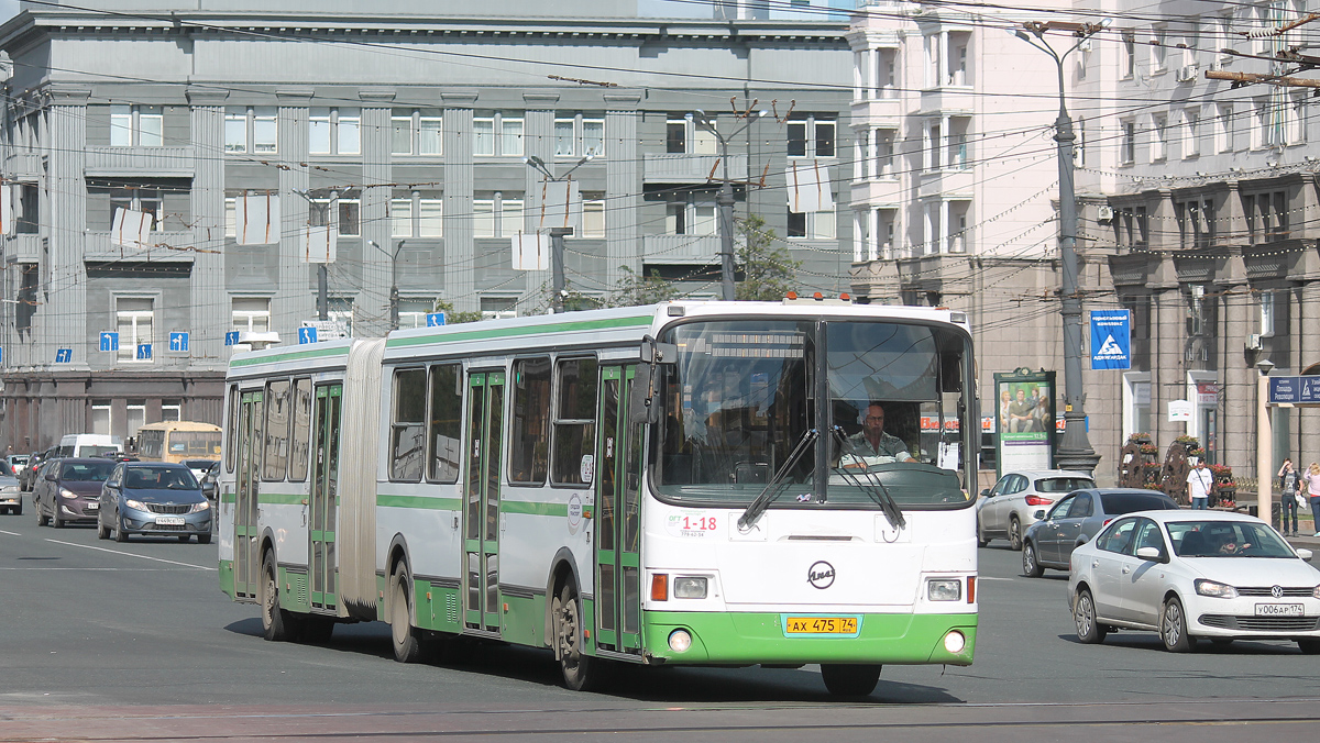 Челябинская область, ЛиАЗ-6212.00 № 1-18