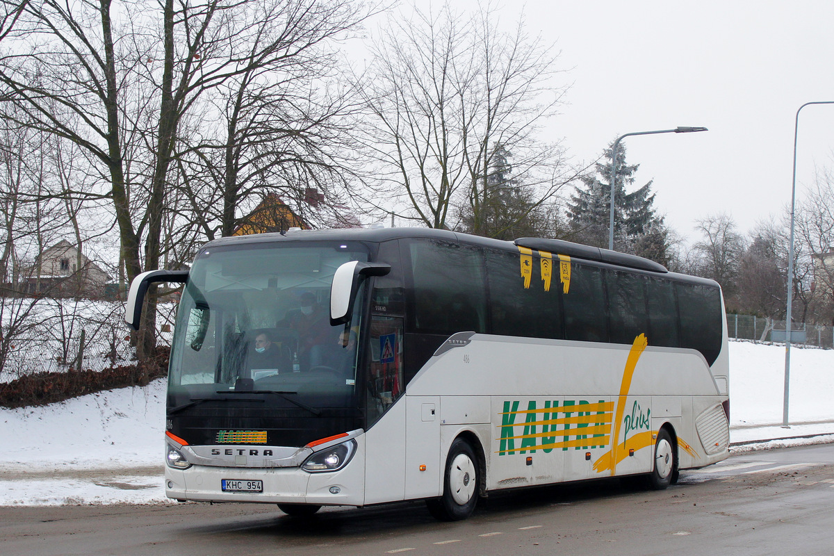 Литва, Setra S516HD/2 № 486