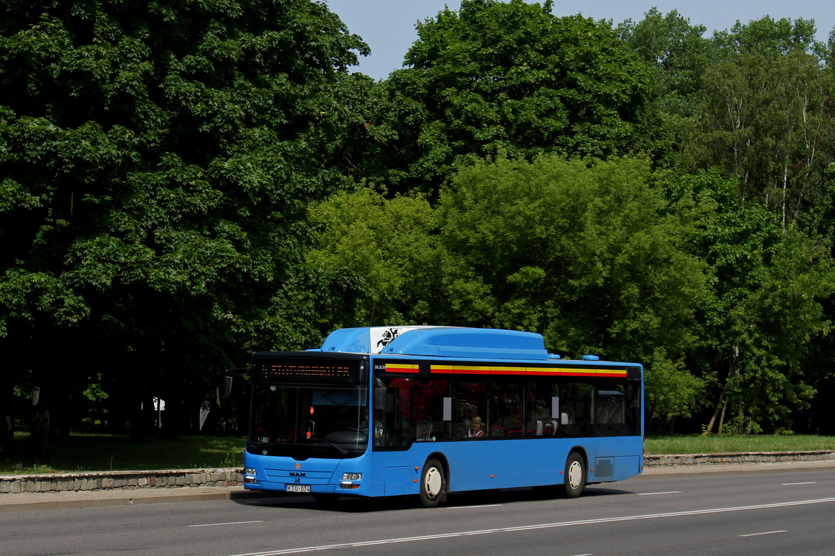 Литва, MAN A21 Lion's City NL313 CNG № KTO 074