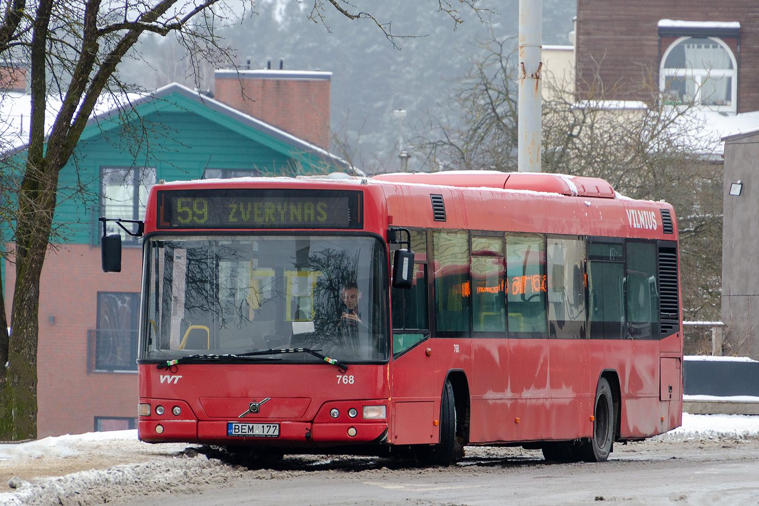 Литва, Volvo 7700 № 768