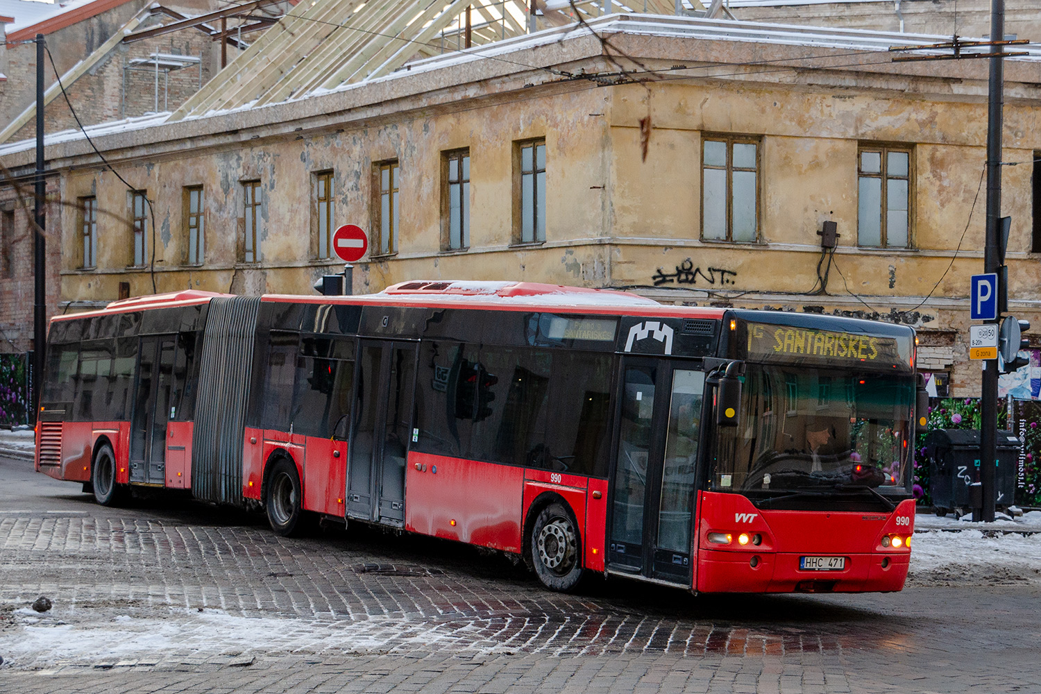 Литва, Neoplan N4421/3 Centroliner № 990