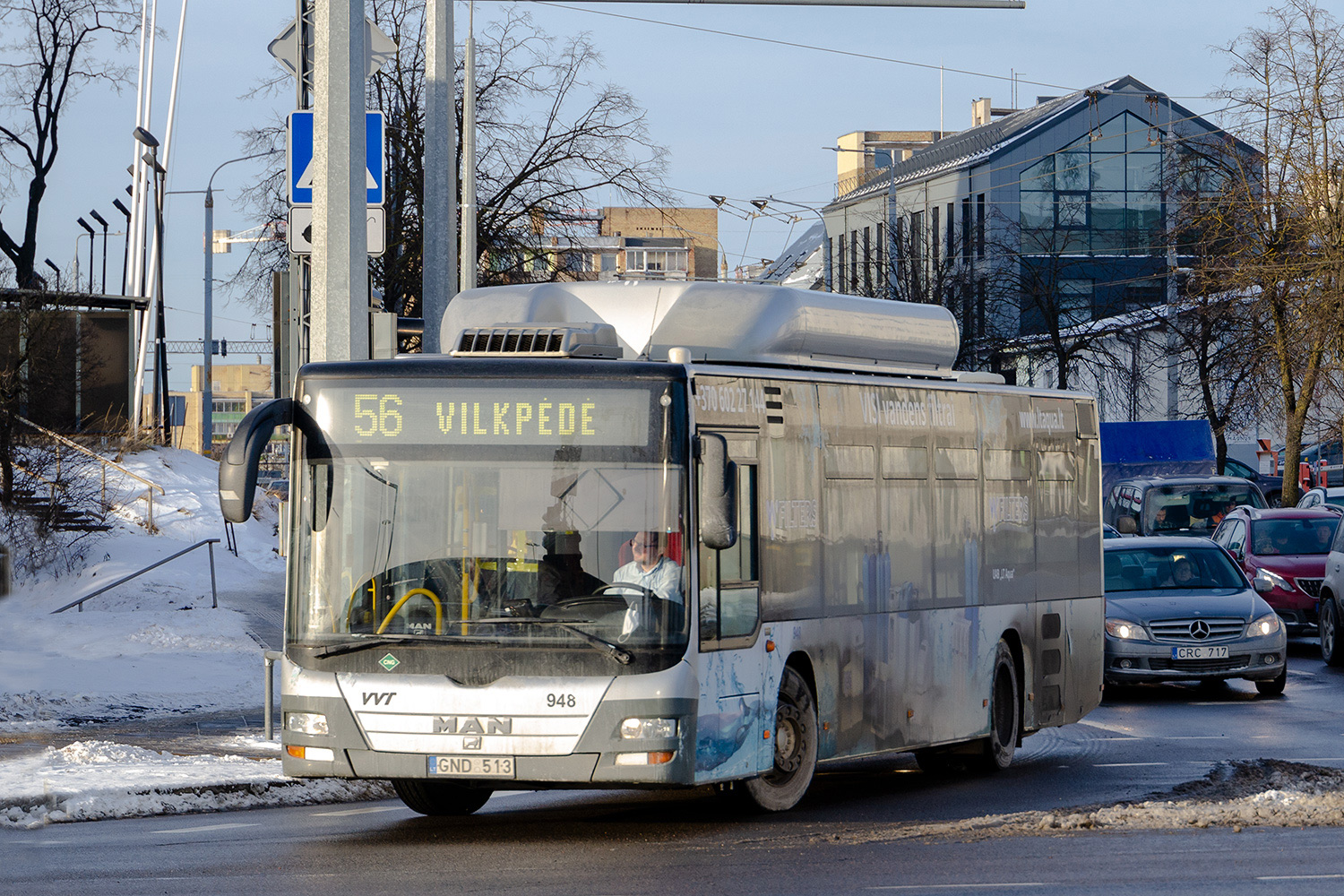 Литва, MAN A21 Lion's City NL273 CNG № 948