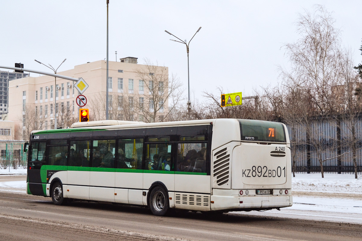 Астана, Irisbus Citelis 12M № A240