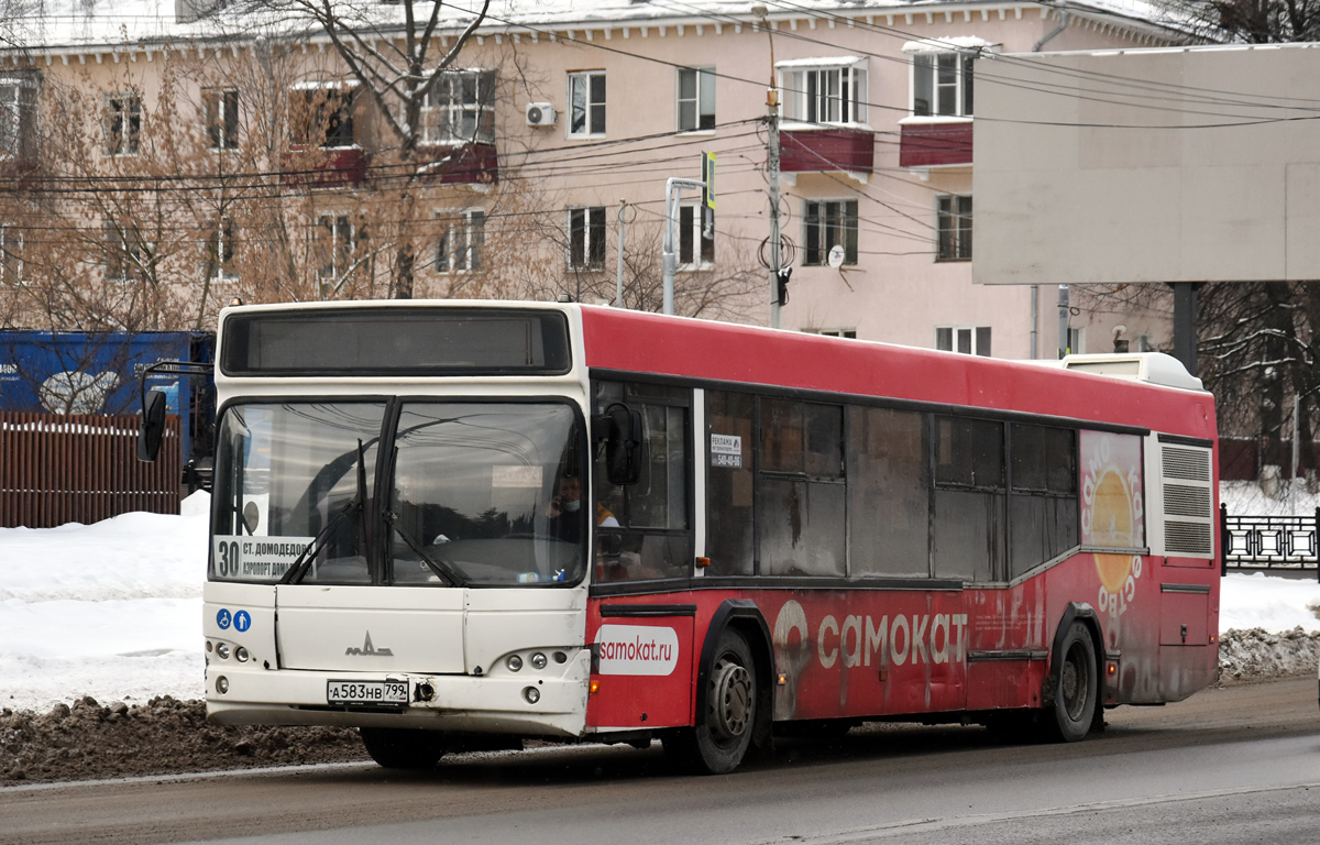 Московская область, МАЗ-103.486 № А 583 НВ 799