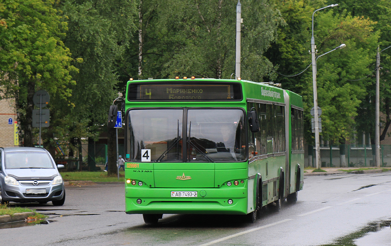 Vitebsk region, MAZ-105.465 č. 029981