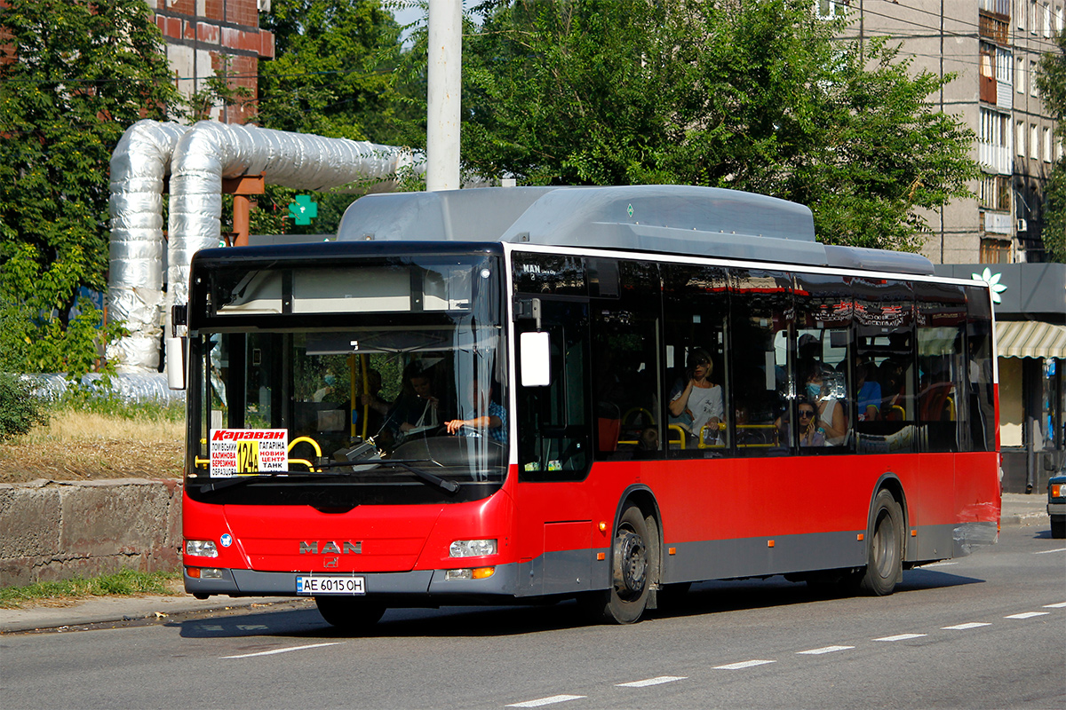 Днепропетровская область, MAN A21 Lion's City NL273 LPG № AE 6015 OH