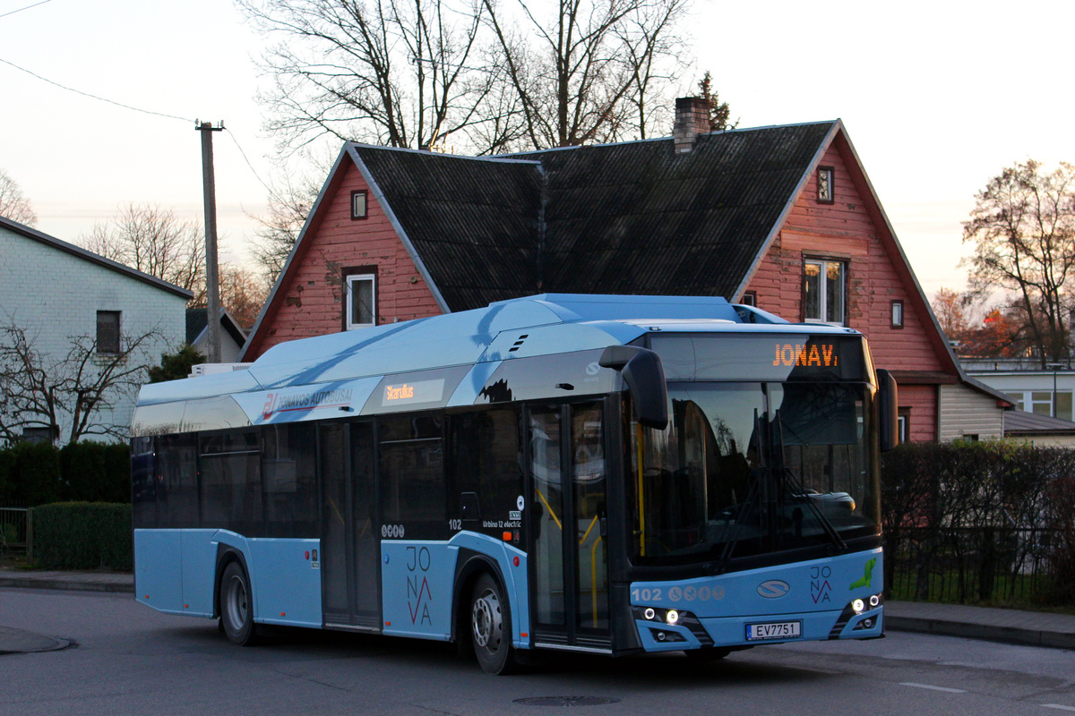 Λιθουανία, Solaris Urbino IV 12 electric # 102