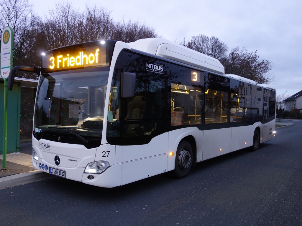 Гессен, Mercedes-Benz Citaro C2 NGT hybrid № 27