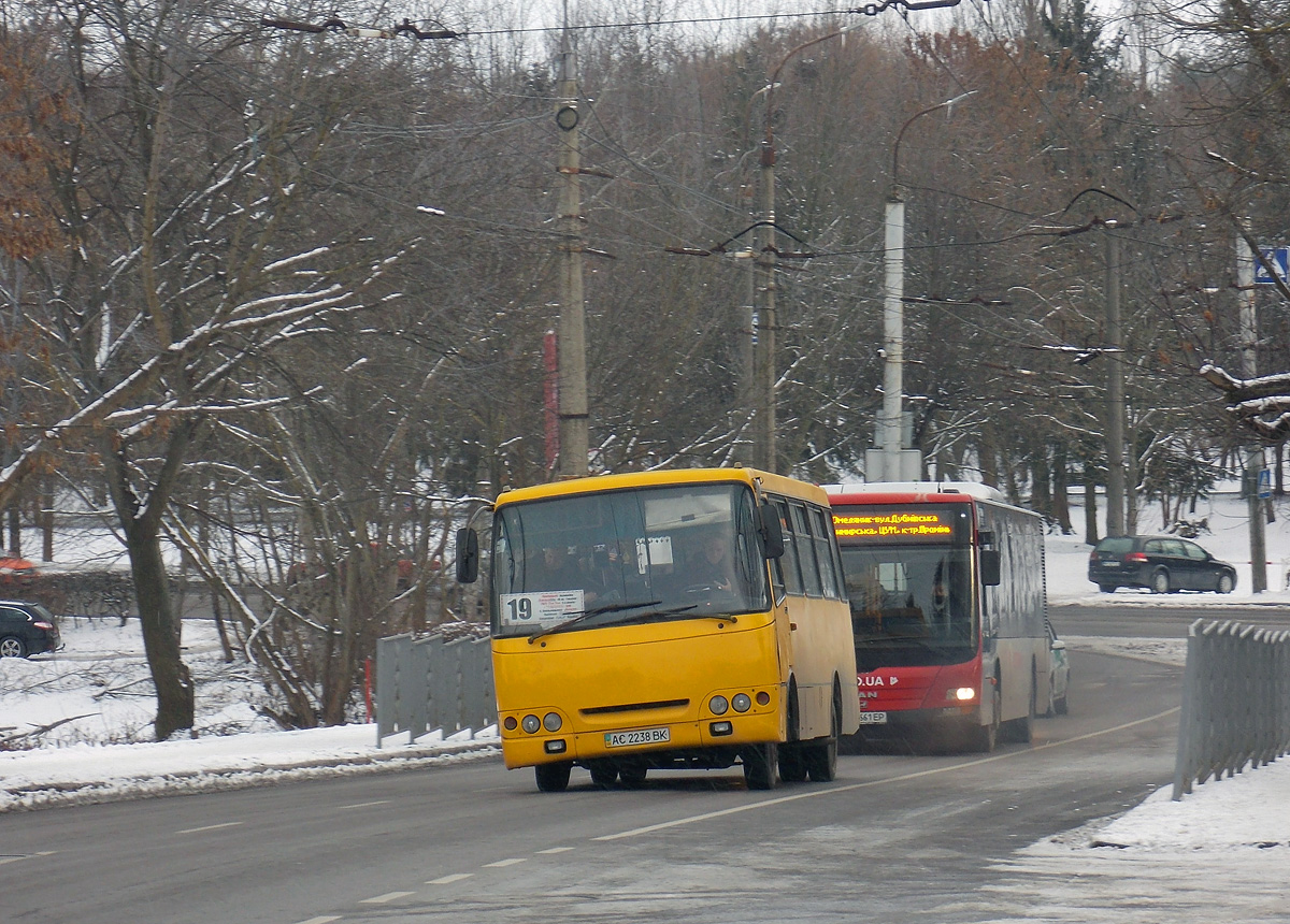 Волынская область, Богдан А09202 № AC 2238 BK