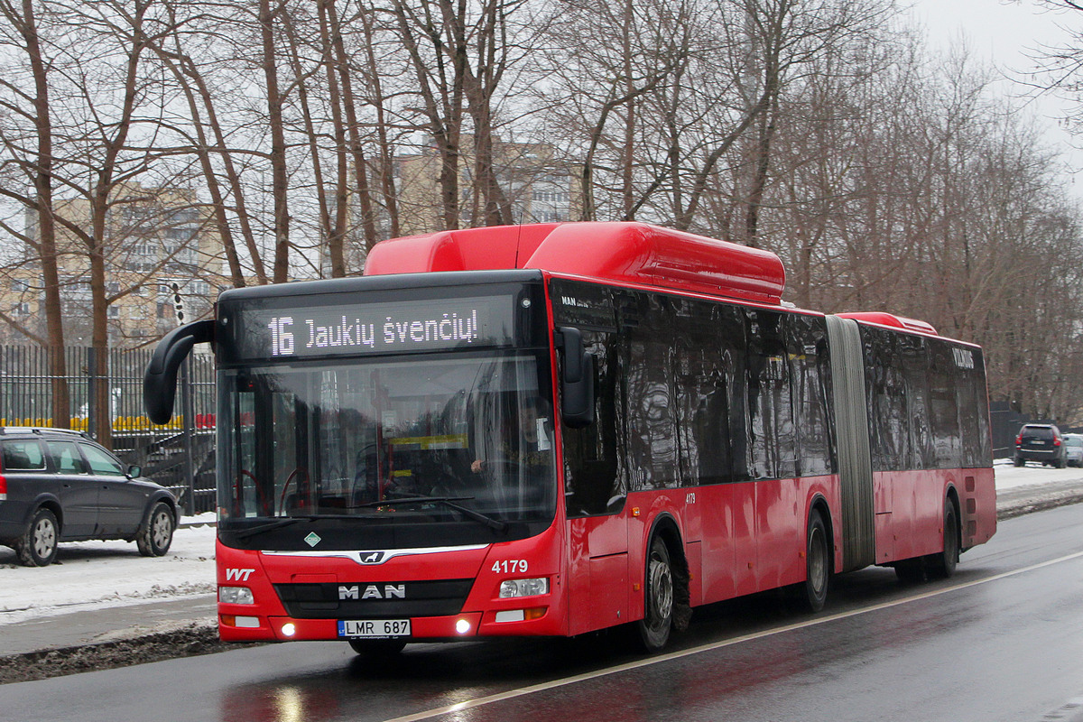 Литва, MAN A23 Lion's City G NG313 CNG № 4179