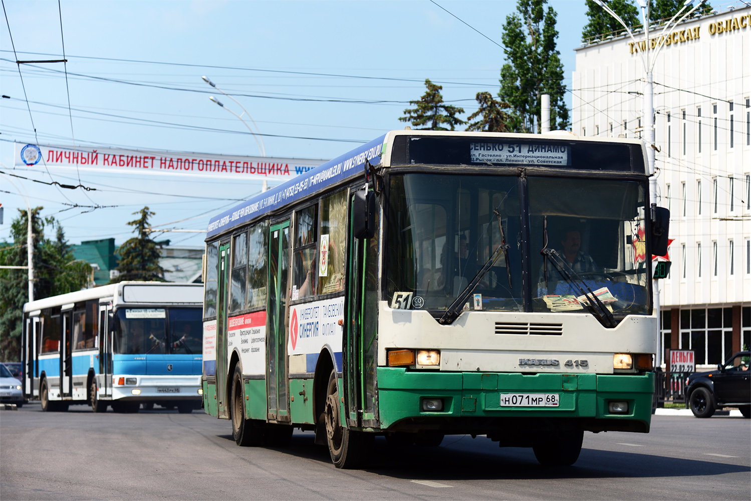 Тамбовская область, Ikarus 415.33 № Н 071 МР 68