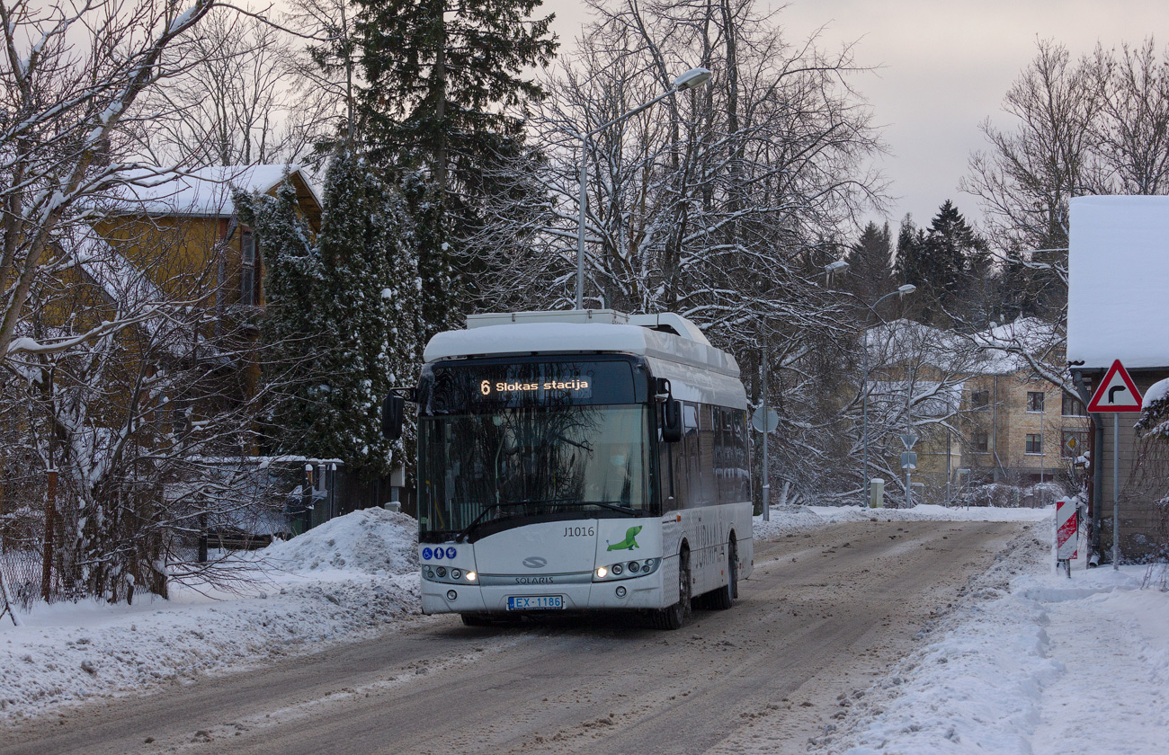 Латвия, Solaris Urbino III 8.9 LE electric № J1016