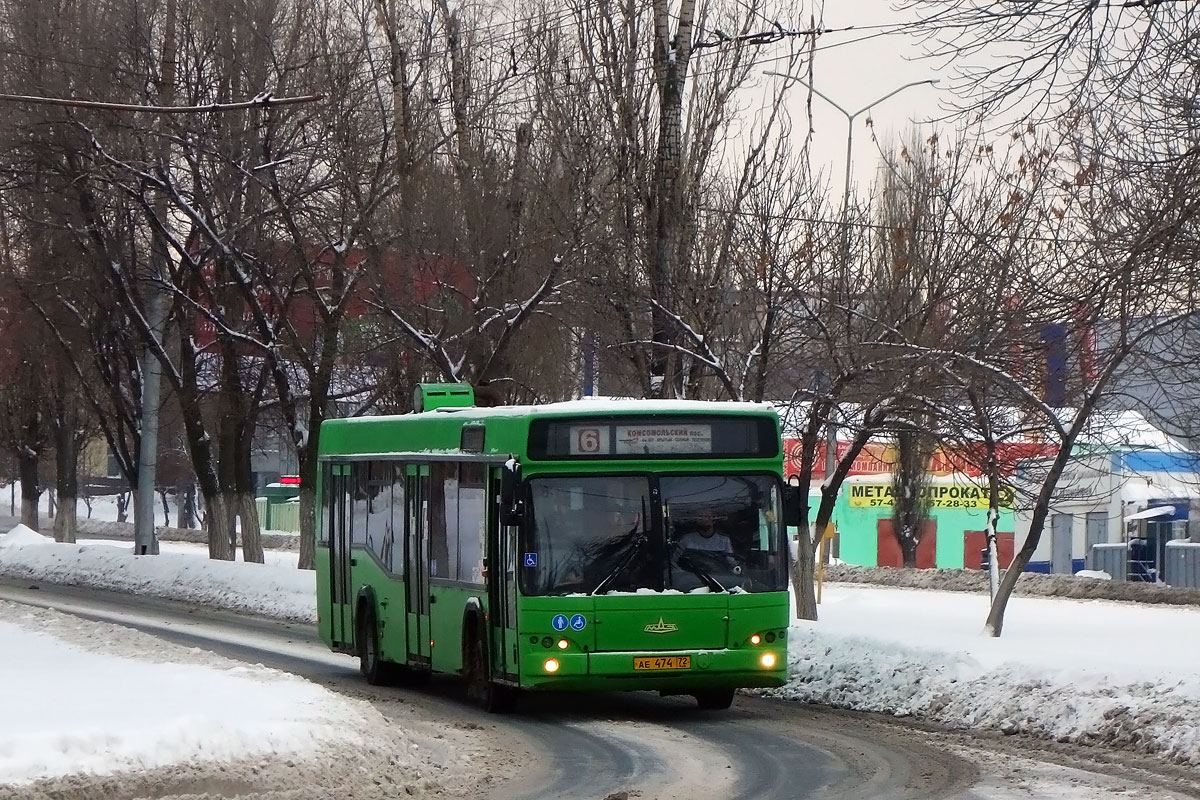 Saratov region, MAZ-103.476 Nr. АЕ 474 72