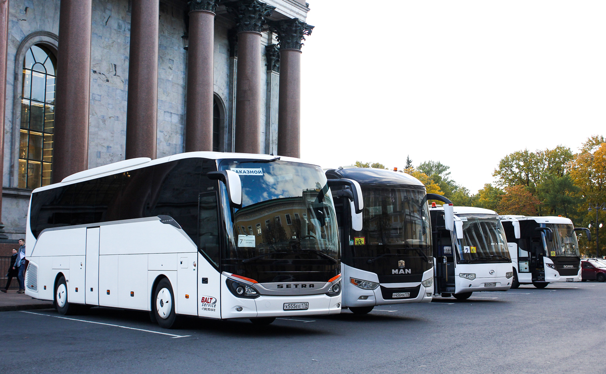 Санкт-Петербург, Setra S515HD (Russland) № Х 555 ЕЕ 178 Санкт-Петербург, Setra S515HD (Russland) № Х 555 ЕЕ 178