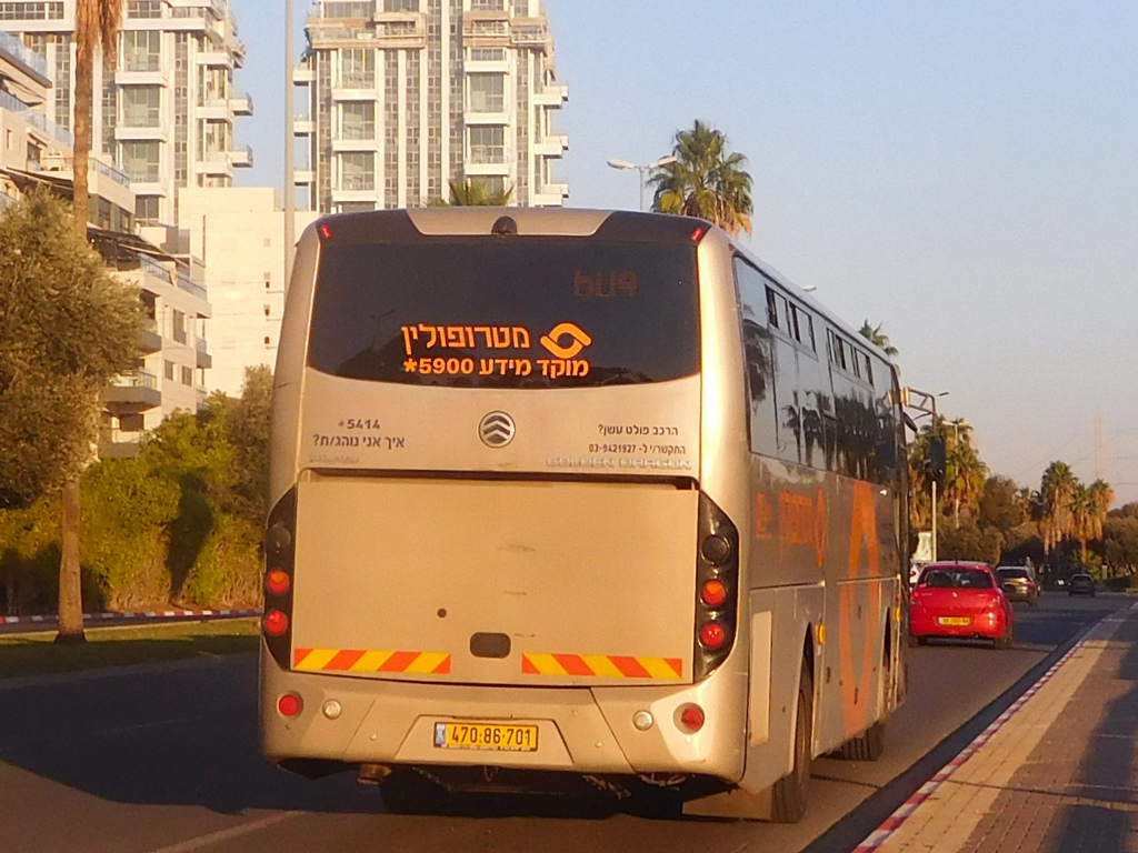 Израиль, Golden Dragon XML6121J (Israel) № 470-86-701