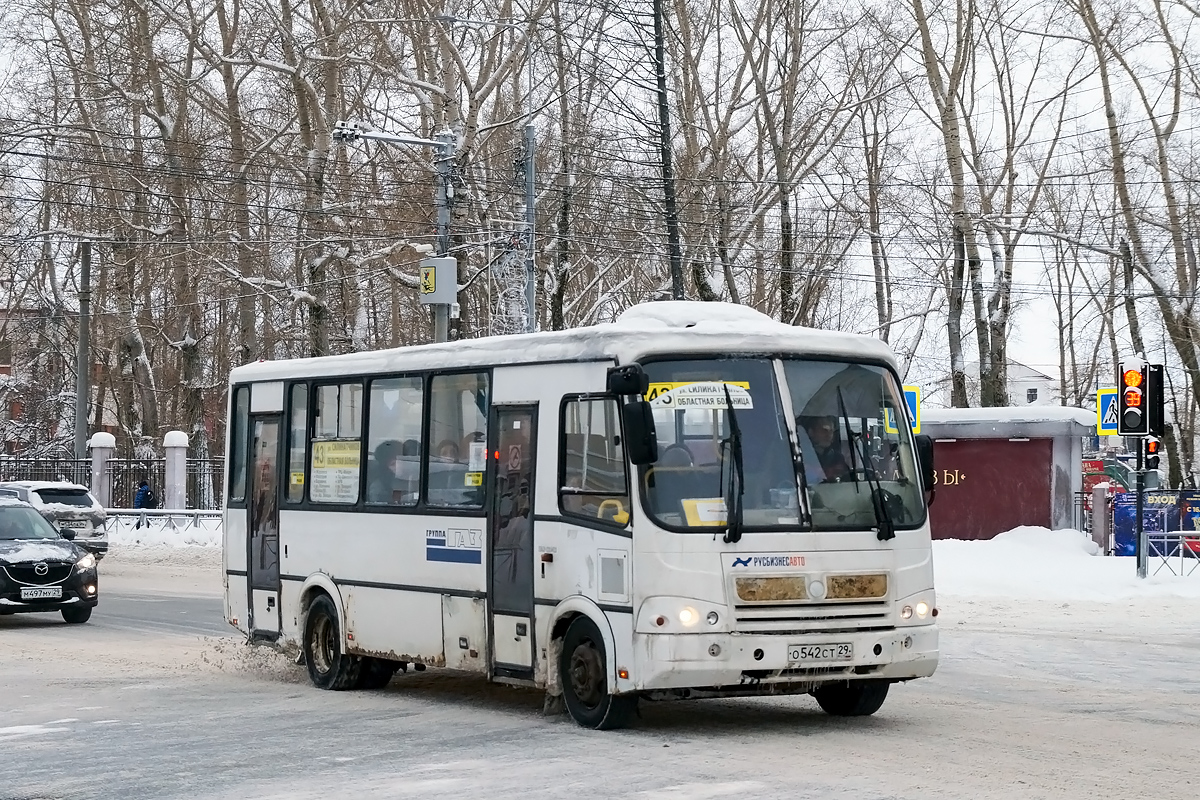 Архангельская область, ПАЗ-320412-05 № О 542 СТ 29