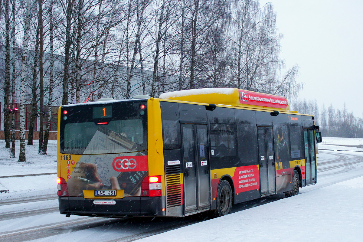 Литва, MAN A21 Lion's City NL243 CNG № 1169