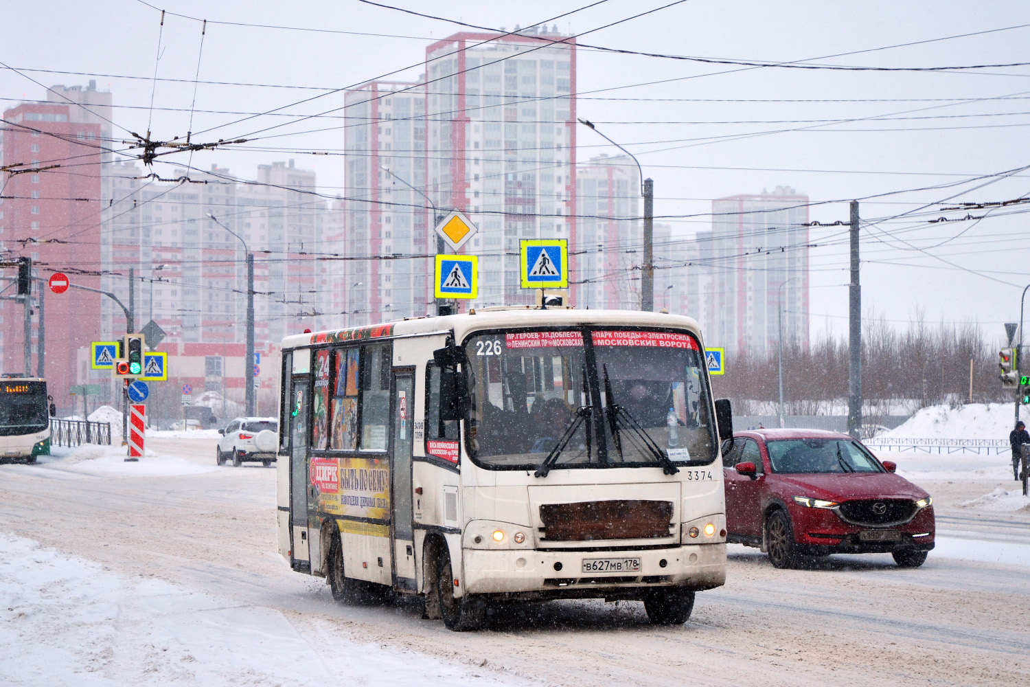 Санкт-Петербург, ПАЗ-320402-05 № n374