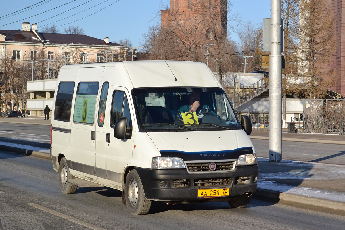 Тюменская область, FIAT Ducato 244 CSMMC, -RT № АА 254 72