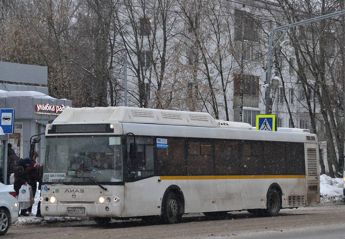 Московская область, ЛиАЗ-5292.67 (CNG) № В 608 УХ 750