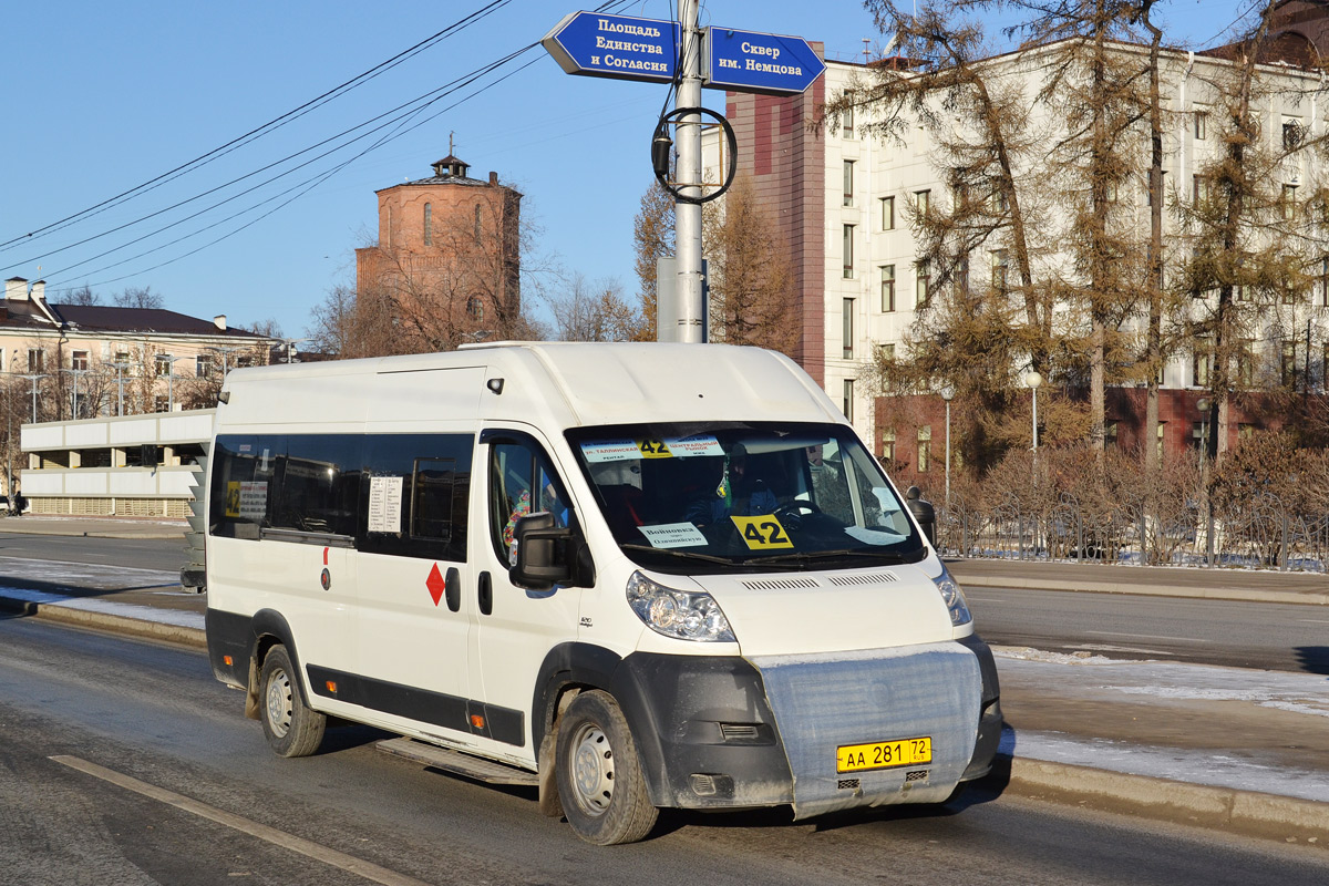 Тюменская область, Нижегородец-FST613 (FIAT Ducato) № АА 281 72