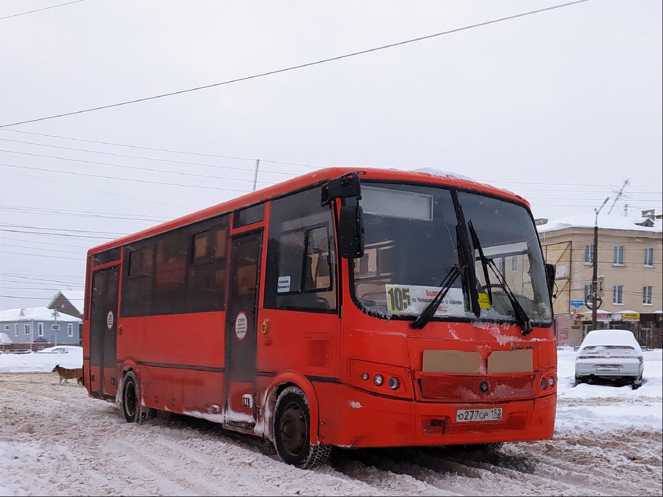 Нижегородская область, ПАЗ-320414-05 "Вектор" № О 277 ОР 152