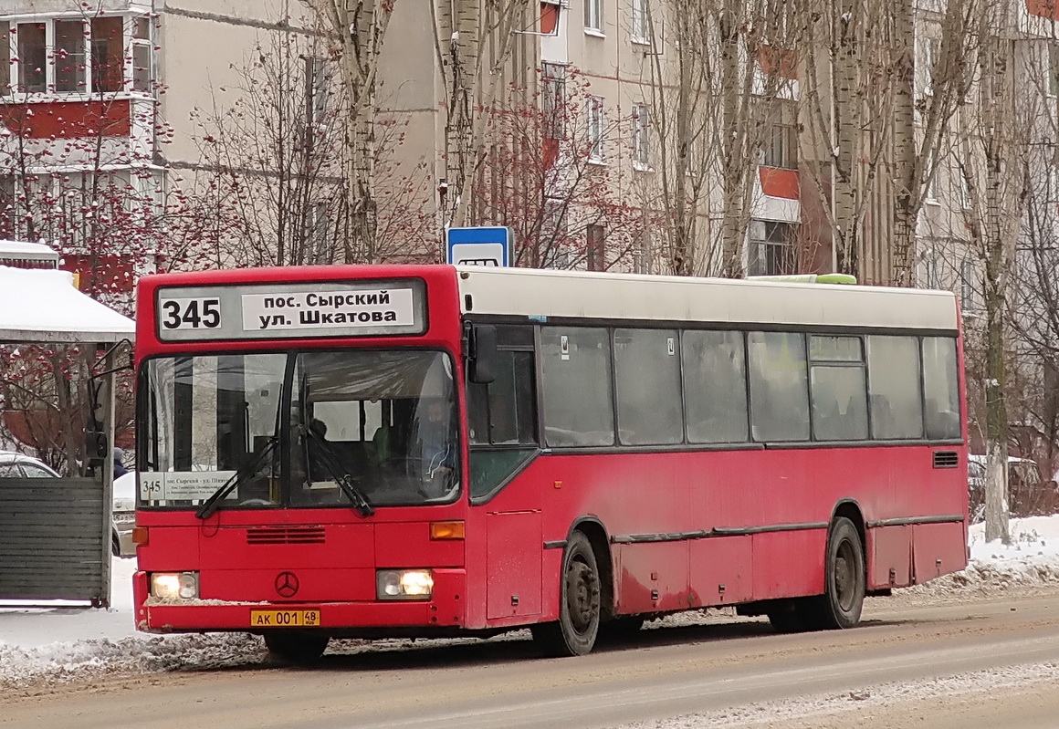 Липецкая область, Mercedes-Benz O405N № АК 001 48