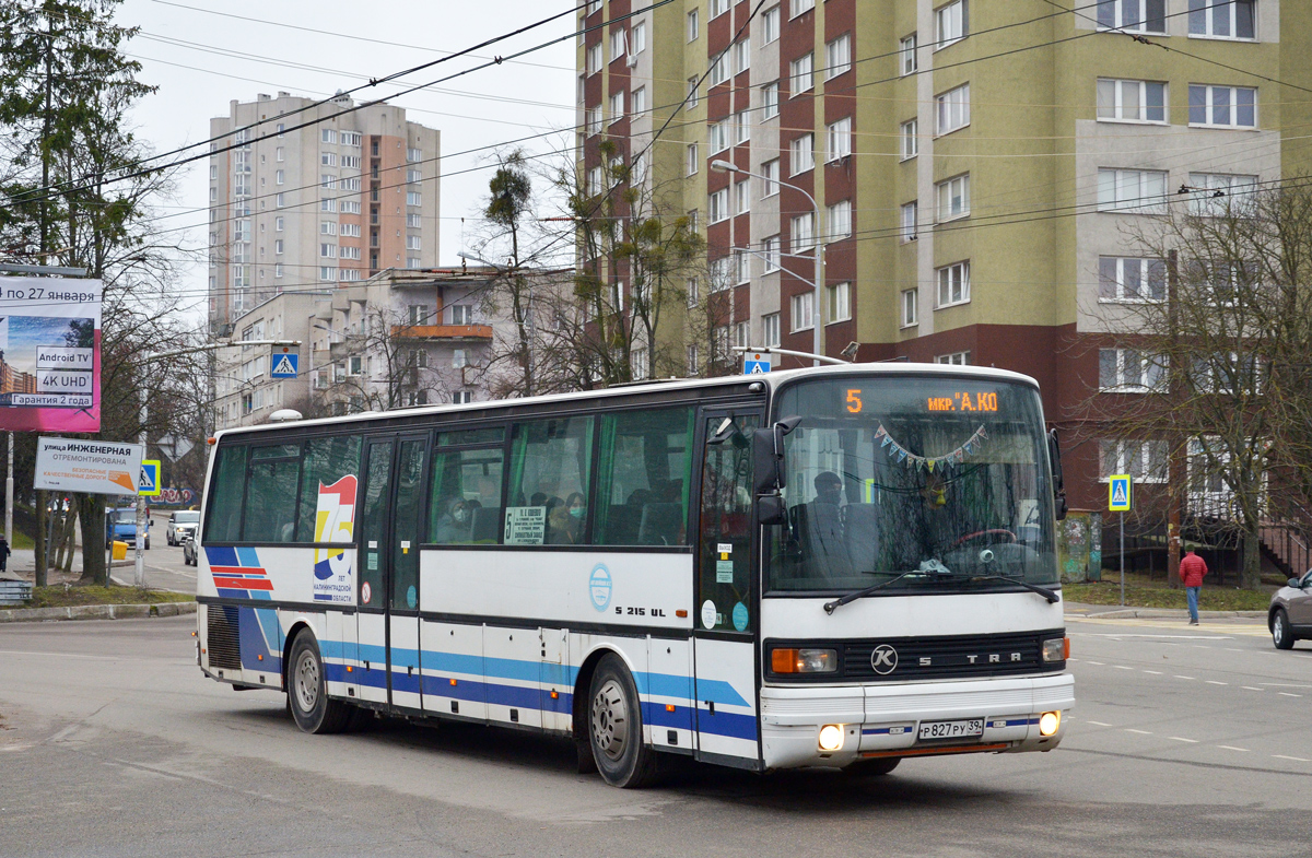 Калининградская область, Setra S215UL № Р 827 РУ 39