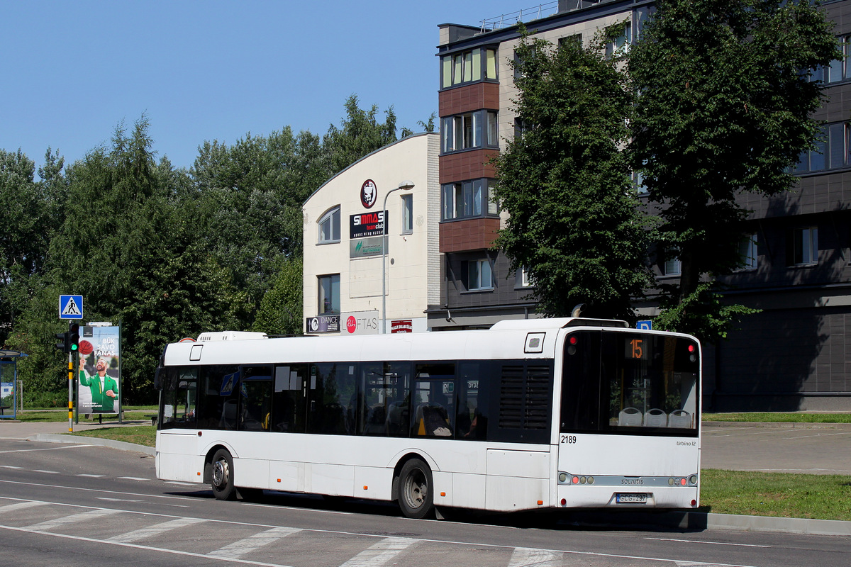 Літва, Solaris Urbino III 12 hybrid № 2189