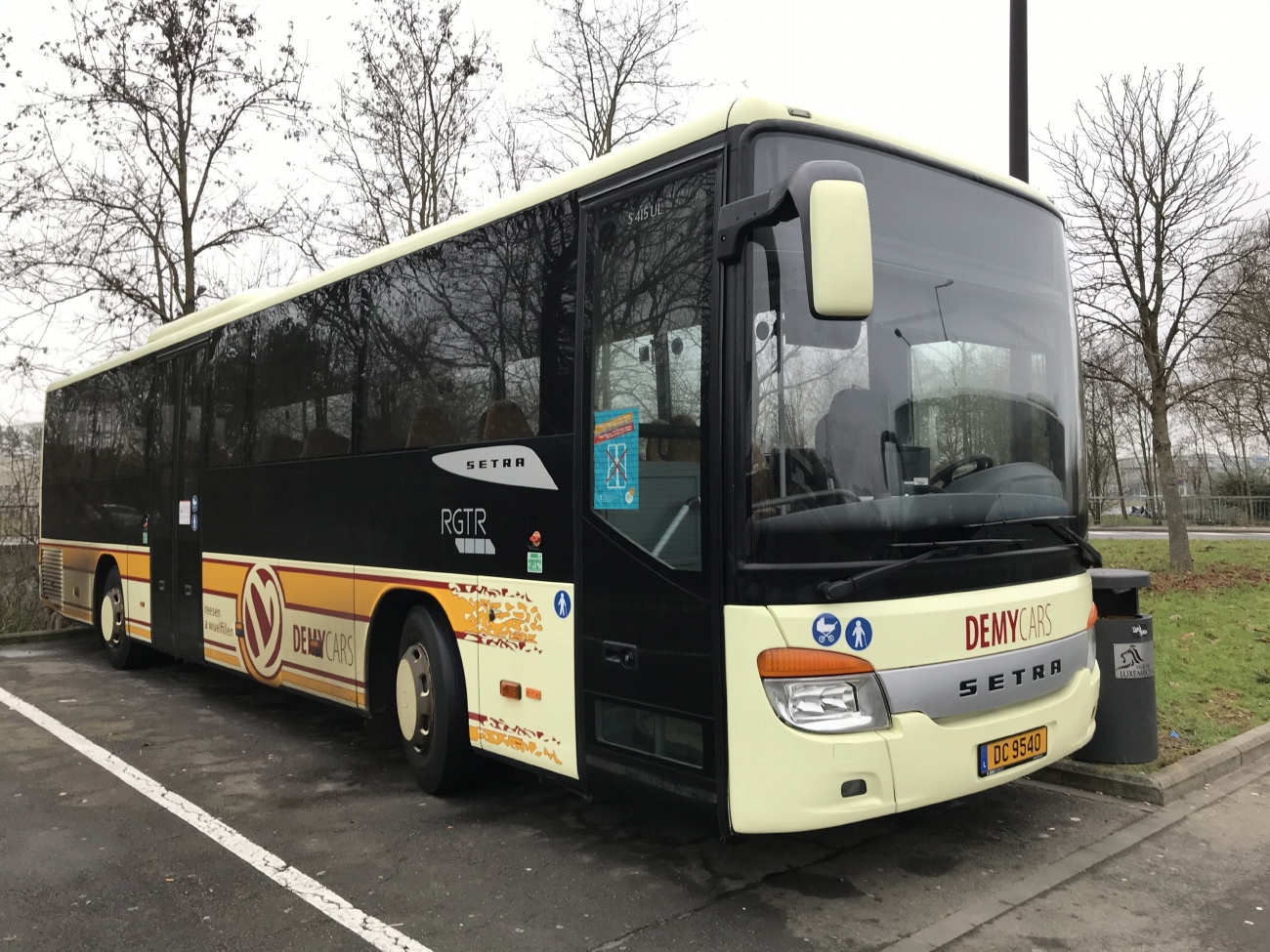 Люксембург, Setra S415UL № DC 9540