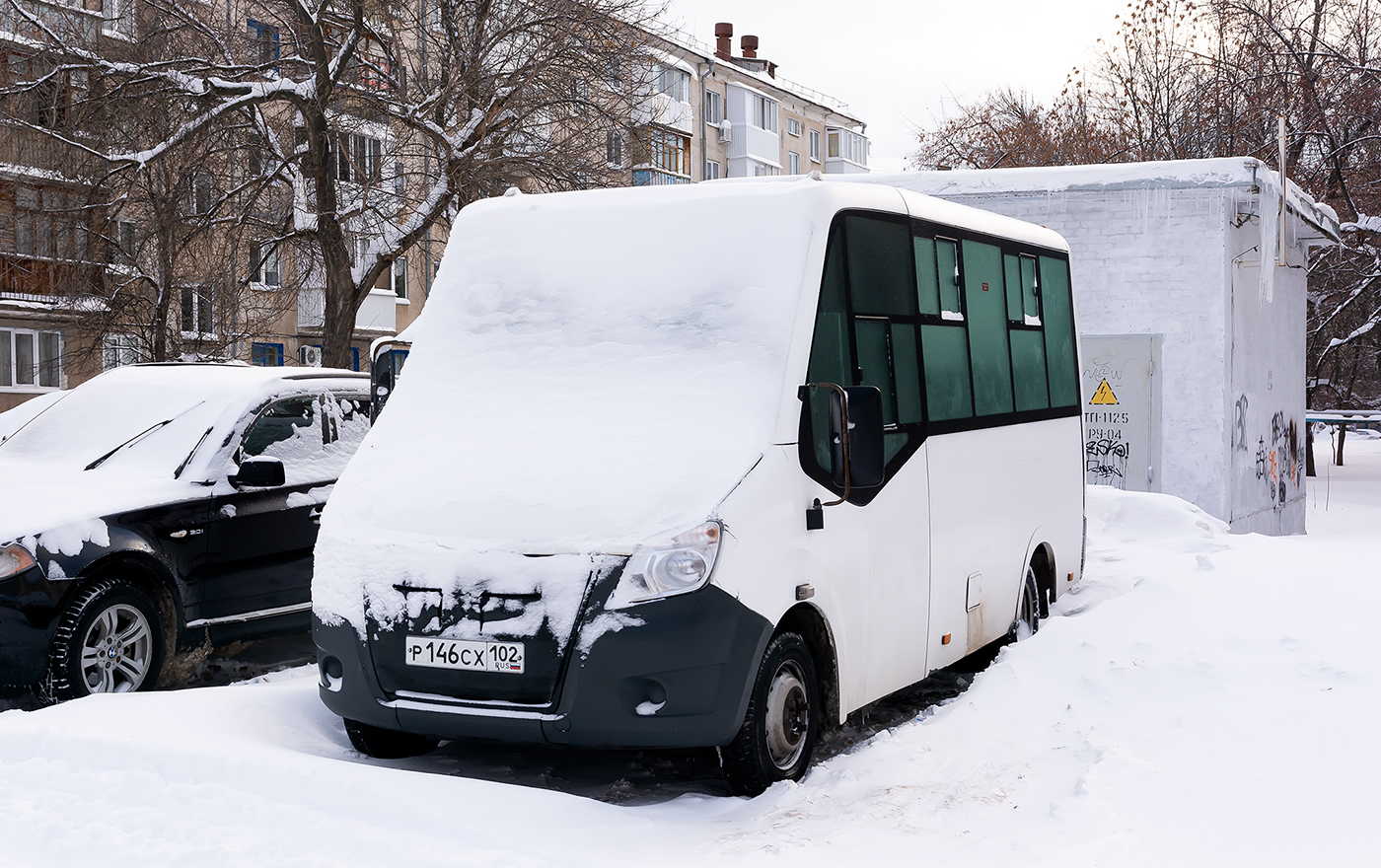 Башкортостан, ГАЗ-A64R42 Next № Р 146 СХ 102