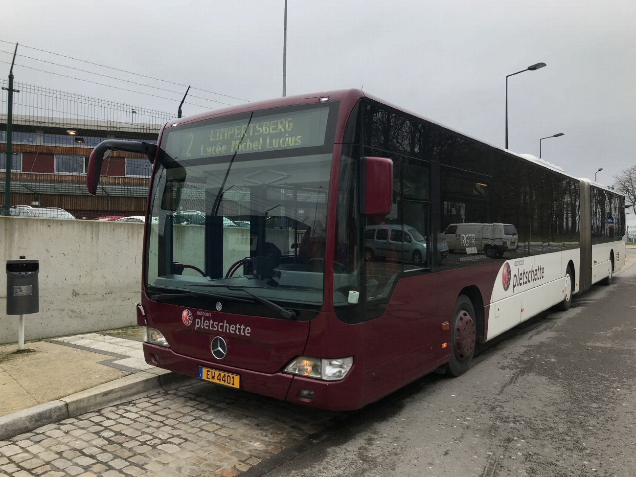 Люксембург, Mercedes-Benz O530GÜ Citaro facelift GÜ № EW 4401