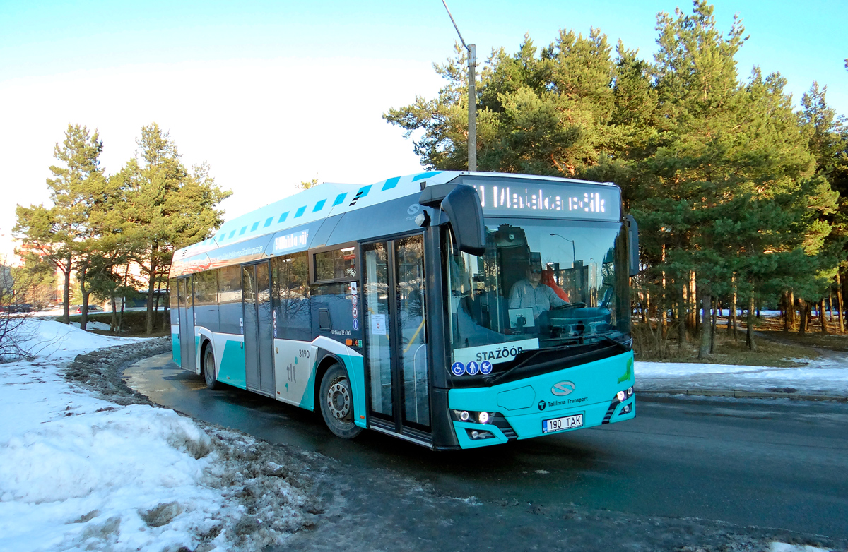 Эстония, Solaris Urbino IV 12 CNG № 3190